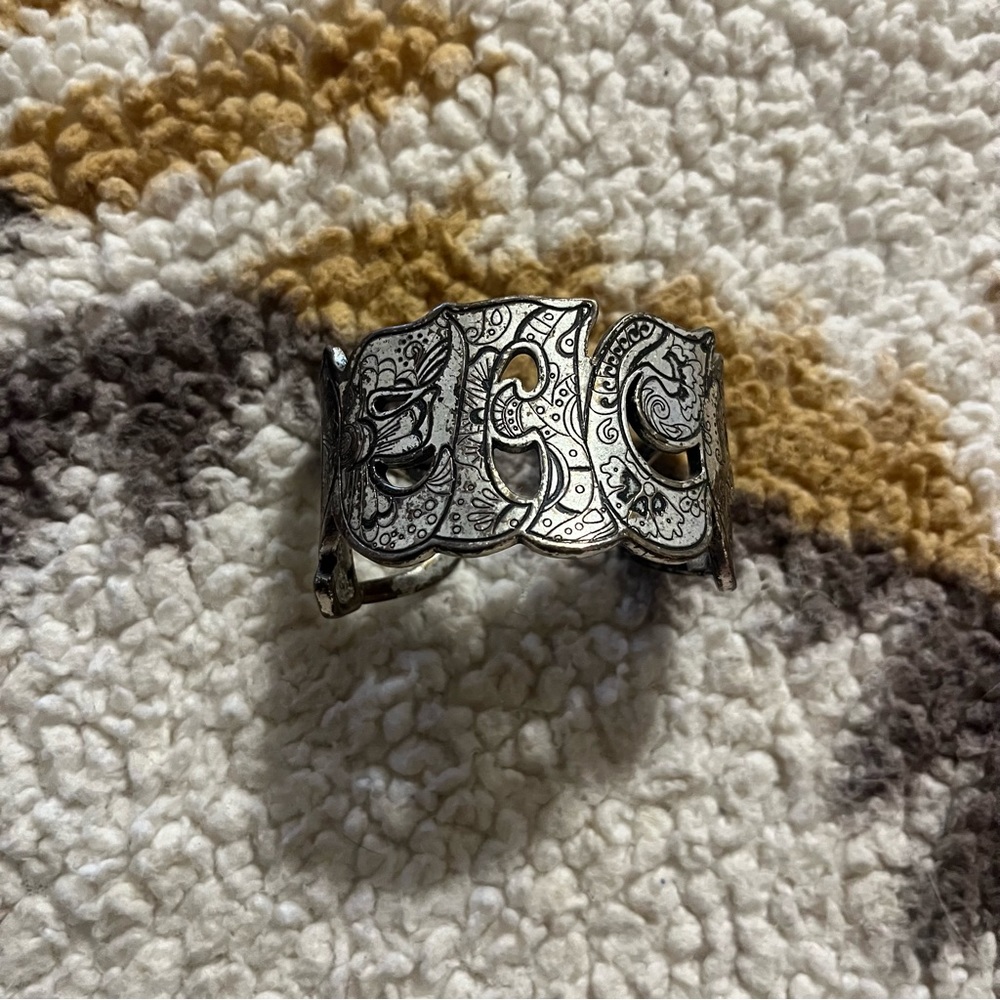 Lucky brand “Peace” cuff